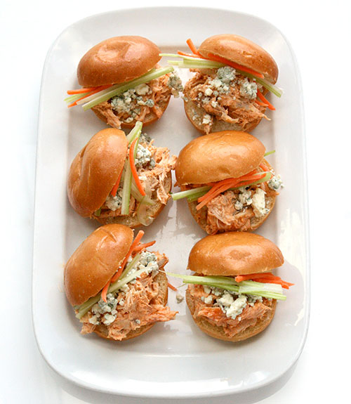 Buffalo Chicken Sliders Recipe Super Bowl Party Recipes
