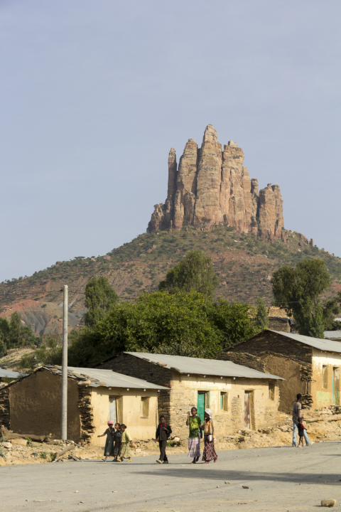 In remote parts of this country, women have often resisted giving birth outside their home. Jenny Dyer, who has a PhD in religious studies, found that within Tigray (left), in the northern part of the country, people use stretchers to carry pregnant women from home to a health center where they'd have access to proper care. But a stigma developed around this method of transportation, and people began believing if you left on a stretcher, you wouldn't return.<br />
