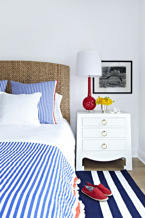 Here's the secret to nautical decor that's not over the top.