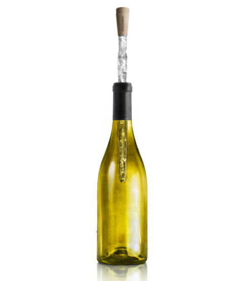 Make sure Pop's wine is always the perfect temperature with this rad-looking icicle-shaped cork. Put the frozen Corkcicle ($24.95, corkcicle.com) into a chilled white to keep it chilled on your table for up to an hour, or place it in a room temperature red wine to cool it to cellar temps. The best part? It's reusable!
